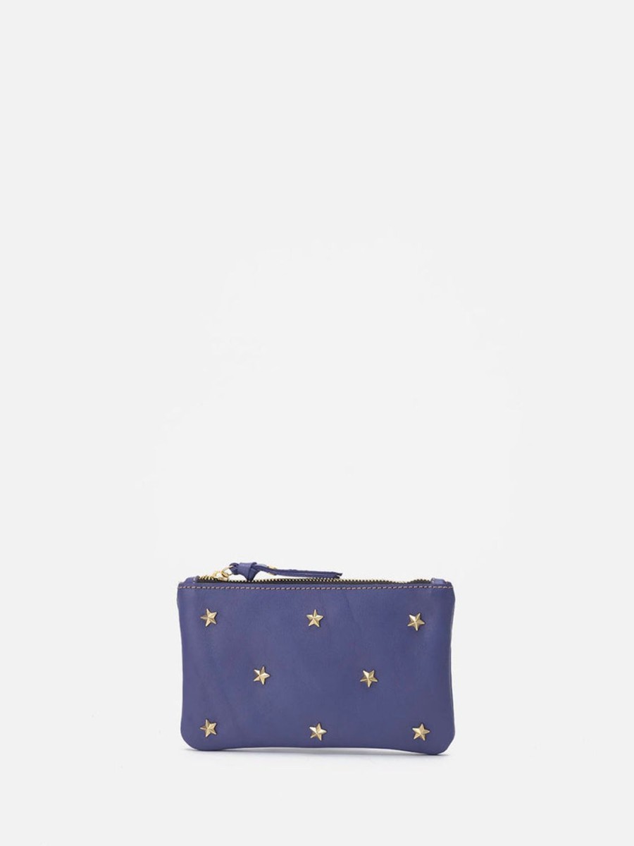 Mercules Wallet Stars Lila Clearance