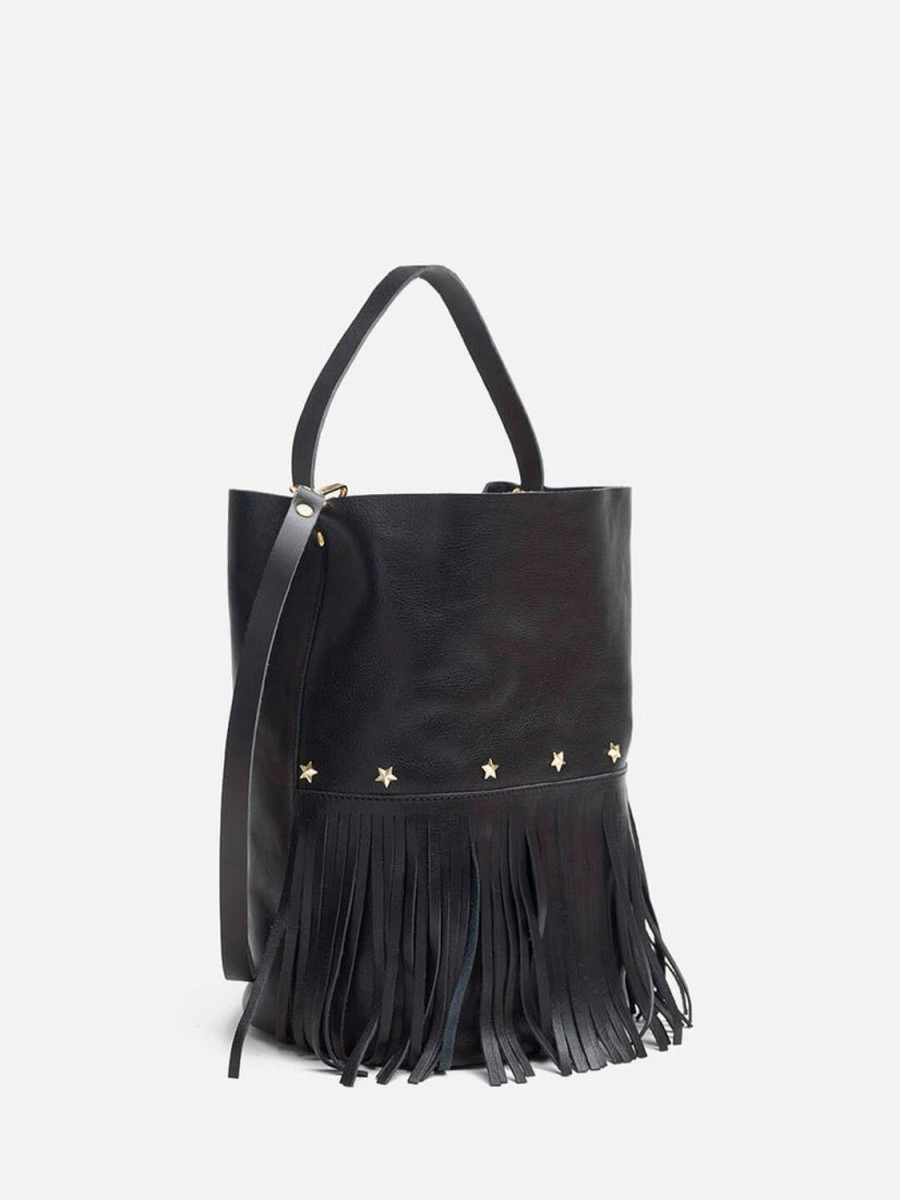 Mercules Bucket Fringes Negro Online