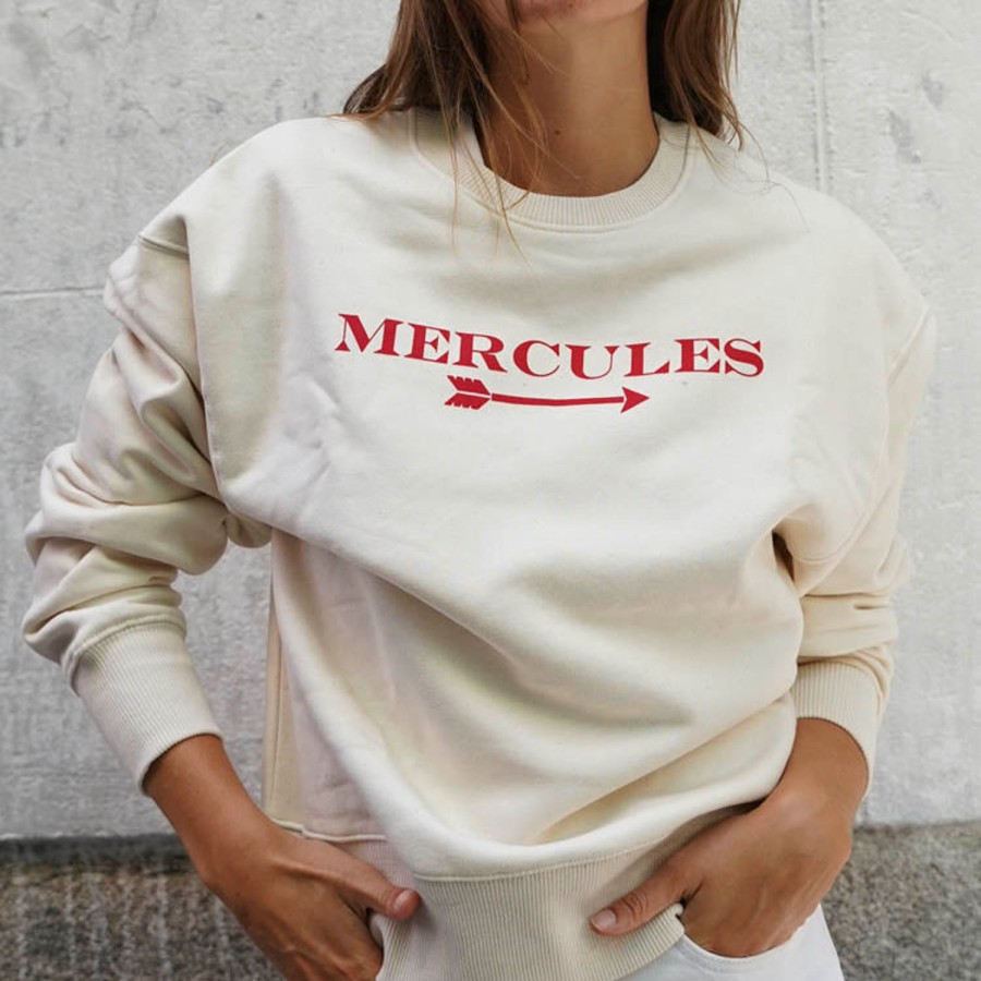 Mercules Sudadera Logo Crudo Hot