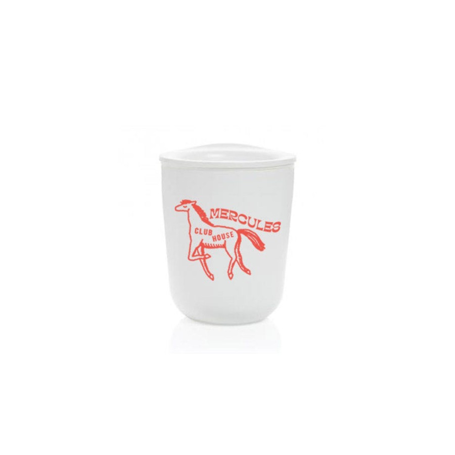 Mercules Vaso Take Away Pequeno Blanco Club House Best